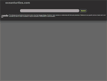 Tablet Screenshot of oceanturtles.com